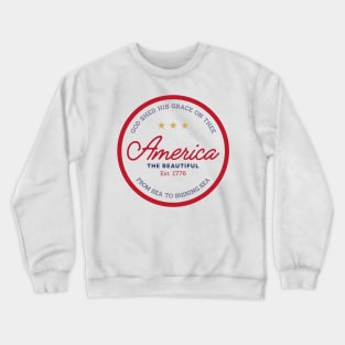 The America the Beautiul Crewneck Sweatshirt